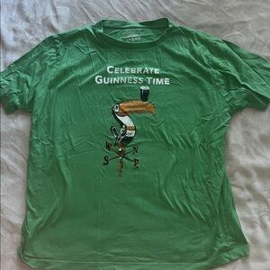 Guinness Green Cotton T-Shirt